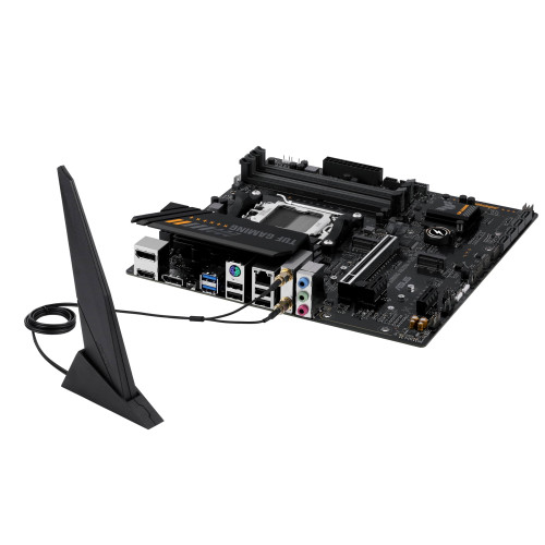 Материнcька плата ASUS TUF GAMING A620M-PLUS WIFI sAM5 A620 4xDDR5 HDMI DP Wi-Fi BT mATX