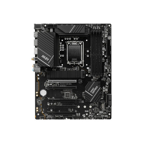 Материнcька плата MSI PRO B760-P WIFI DDR4 s1700 B760 4xDDR4 M.2 HDMI DP ATX