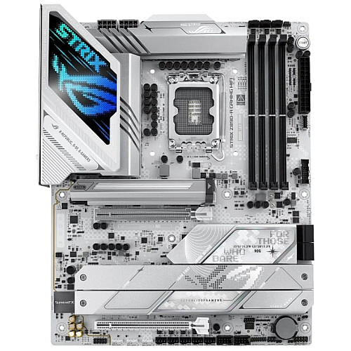 Материнская плата ASUS ROG STRIX Z890-A GAMING WIFI s1851 Z890 4xDDR5 M.2 DP HDMI Wi-Fi BT ATX белый