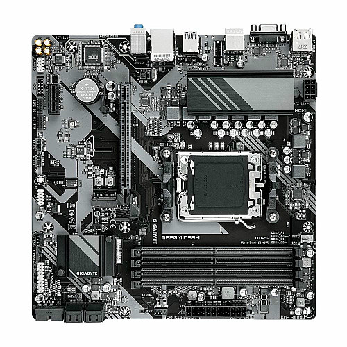 Материнська плата GIGABYTE A620M DS3H sAM5 A620 4xDDR5 M.2 HDMI DP mATX