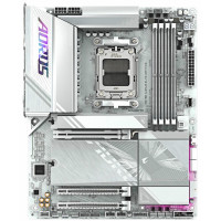 Материнська платаGIGABYTE X870E A ELITE WF7 ICE sAM5 X870 4xDDR5 M.2 HDMI DP Wi-Fi ATX білий