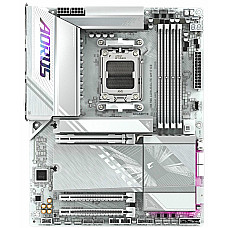 Материнська платаGIGABYTE X870E A ELITE WF7 ICE sAM5 X870 4xDDR5 M.2 HDMI DP Wi-Fi ATX білий