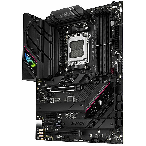 Материнская плата ASUS ROG STRIX B650E-F GAMING WIFI sAM5 B650 4xDDR5 M.2 HDMI DP Wi-Fi BT ATX