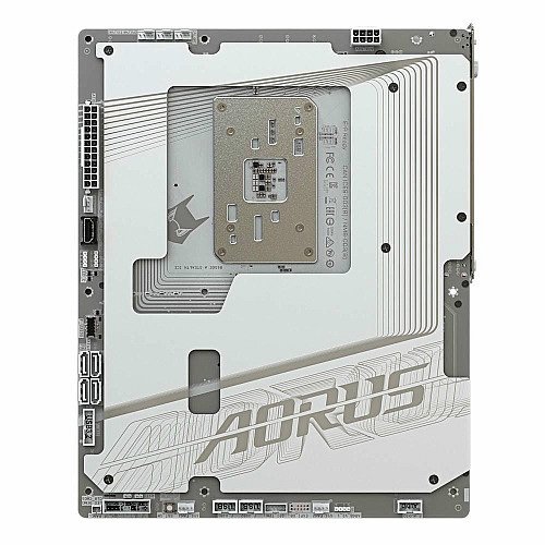 Материнская плата GIGABYTE B650E A STEALTH ICE sAM5 B650 4xDDR5 M.2 Wi-Fi BT HDMI DP ATX белый