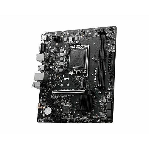 Материнcька плата MSI PRO H610M-E s1700 H610 2xDDR5 HDMI D-Sub mATX