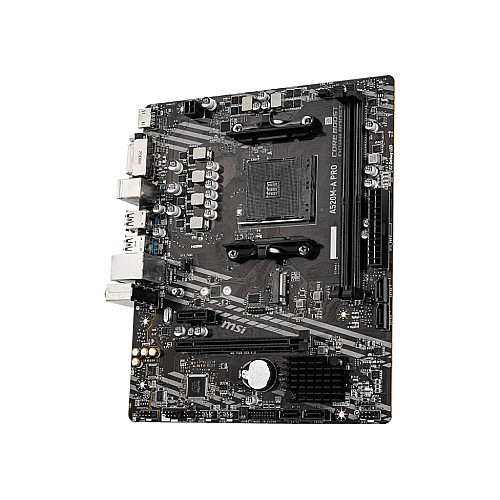 Материнcька плата MSI A520M-A PRO sAM4 A520 2xDDR4 M.2 HDMI DVI mATX