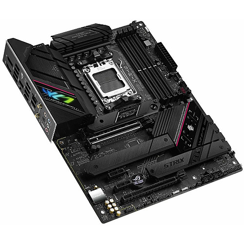 Материнская плата ASUS ROG STRIX B650E-F GAMING WIFI sAM5 B650 4xDDR5 M.2 HDMI DP Wi-Fi BT ATX