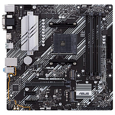 Материнская плата ASUS PRIME B550M-A sAM4 B550 4xDDR4 M.2 HDMI DVI D-Sub mATX