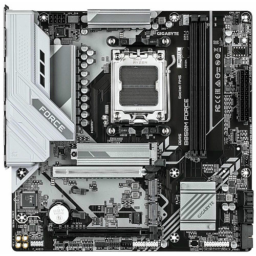 Материнська плата GIGABYTE B850M FORCE sAM5 B850 2xDDR5 M.2 HDMI DP mATX