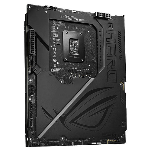 Материнская плата ASUS ROG MAXIMUS Z890 HERO BTF s1851 Z890 4xDDR5 M.2 Thunderbolt HDMI Wi-Fi BT ATX BTF скрытое подключение разъемов
