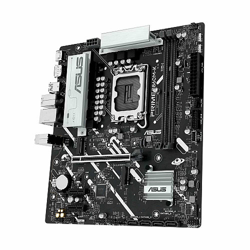 Материнская плата ASUS PRIME B860M-K s1851 B860 2xDDR5 M.2 DP HDMI Wi-Fi BT mATX