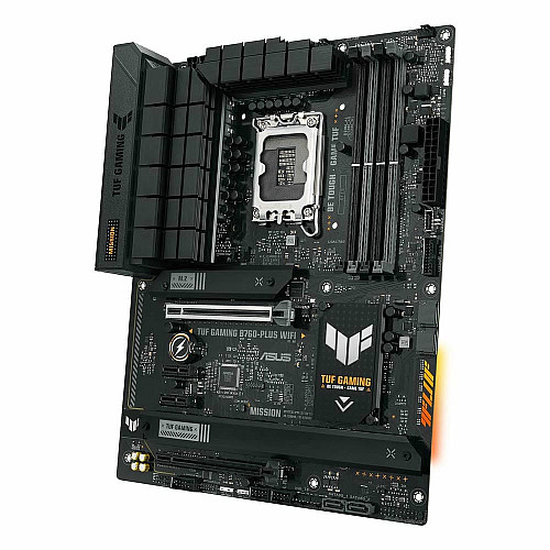 Материнская плата ASUS TUF GAMING B760-PLUS WIFI s1700 B760 4xDDR5 M.2 HDMI DP Wi-Fi BT ATX