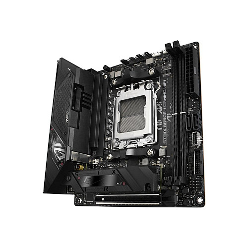 Материнская плата ASUS ROG STRIX B650E-I GAMING WIFI sAM5 B650 2xDDR5 M.2 HDMI Wi-Fi BT mITX