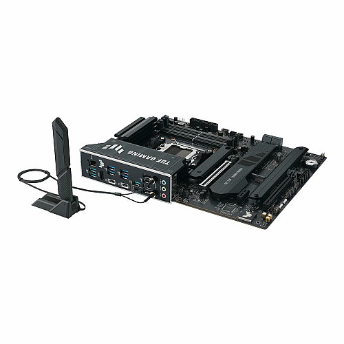 Материнская плата ASUS TUF GAMING X870E-PLUS WIFI7 sAM5 X870E 4xDDR5 M.2 HDMI Wi-Fi BT ATX