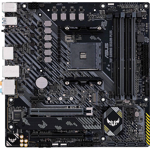 Материнская плата ASUS TUF GAMING B550M-PLUS sAM4 B550 4xDDR4 M.2 HDMI DP mATX
