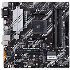 Материнская плата ASUS PRIME B550M-A/CSM sAM4 B550 4xDDR4 M.2 HDMI DVI D-Sub CSM mATX