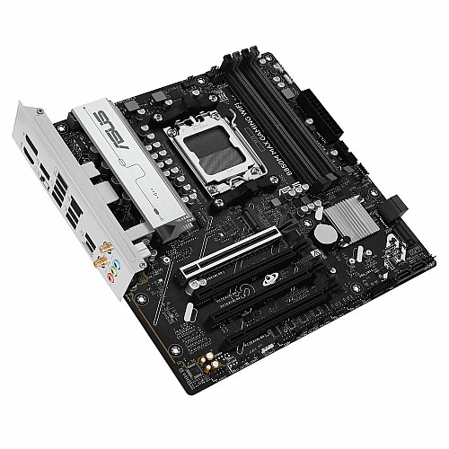 Материнcька плата ASUS B850M MAX GAMING WIFI sAM5 B850 4xDDR5 M.2 HDMI DP Wi-Fi BT mATX