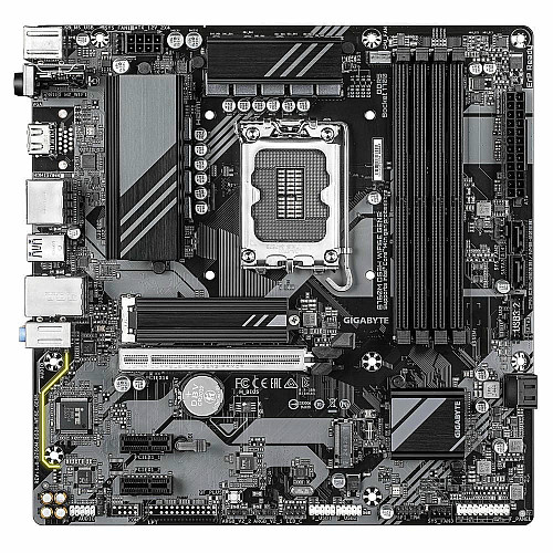 Материнская плата GIGABYTE B760M DS3H WF6E GEN5 s1700 B760 4xDDR5 M.2 Wi-Fi BT HDMI mATX