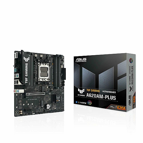 Материнская плата ASUS TUF GAMING A620AM-PLUS sAM5 A620 4xDDR5 HDMI DP mATX