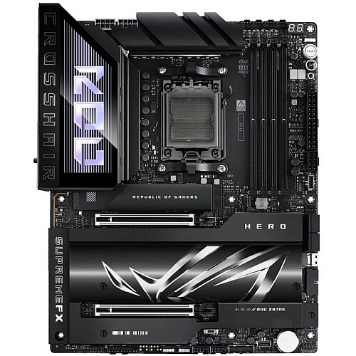 Материнская плата ASUS ROG CROSSHAIR X870E HERO sAM5 X870E 4xDDR5 M.2 HDMI Wi-Fi BT ATX