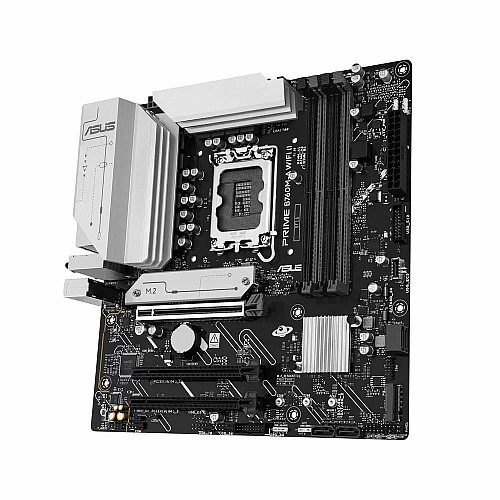 Материнcька плата ASUS PRIME B760M-A WIFI II s1700 B760 4xDDR5 M.2 HDMI DP Wi-Fi BT mATX