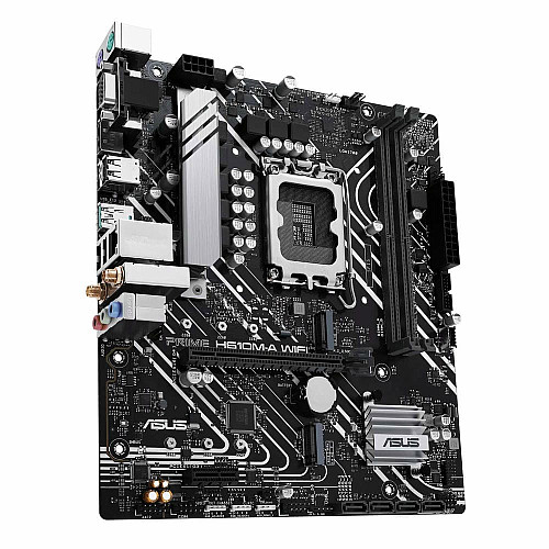 Материнская плата ASUS PRIME H610M-A WIFI s1700 H610 2xDDR5 M.2 HDMI D-Sub DP Wi-Fi BT mATX