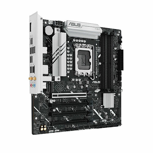 Материнская плата ASUS B860M MAX GAMING AX s1851 B860 4xDDR5 M.2 DP USB Type-C Wi-Fi BT mATX