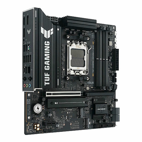 Материнская плата ASUS TUF GAMING B850M-E WIFI sAM5 B850 4xDDR5 M.2 HDMI DP Wi-Fi BT mATX