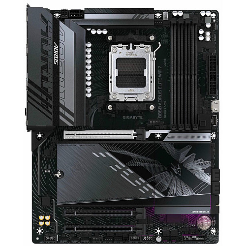 Материнська плата GIGABYTE B850 A ELITE WF7 sAM5 B850 4xDDR5 M.2 Wi-Fi BT ATX