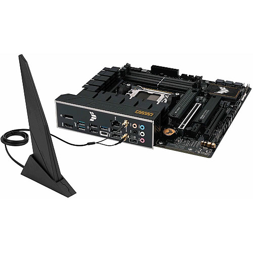 Материнская плата ASUS TUF GAMING B650M-PLUS WIFI sAM5 B650 4xDDR5 M.2 HDMI DP Wi-Fi BT mATX