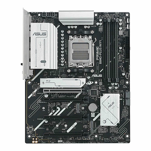 Материнская плата ASUS PRIME B840-PLUS WIFI sAM5 B840 4xDDR5 M.2 HDMI DP Wi-Fi BT ATX