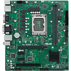 Материнская плата ASUS PRO H610M-C D4-CSM s1700 H610 2xDDR4 M.2 HDMI D-Sub mATX