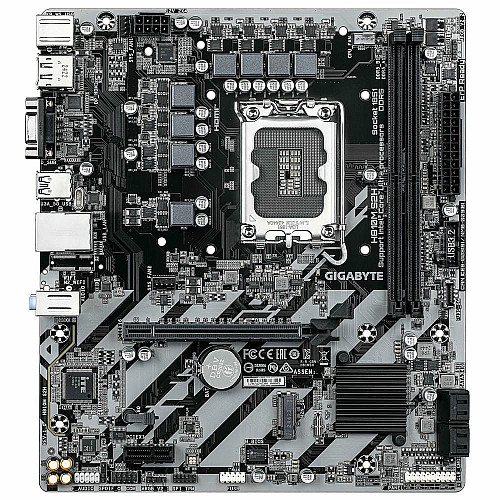 Материнська плата GIGABYTE H810M S2H s1851 H810 2xDDR5 HDMI DP D-Sub mATX