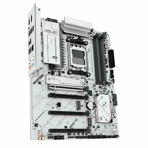 Материнcька плата ASUS B650E MAX GAMING WIFI W sAM5 B650 4xDDR5 M.2 HDMI DP Wi-Fi BT ATX білий