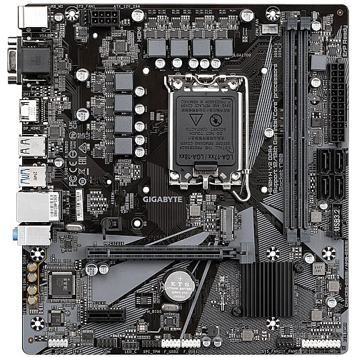 Материнська плата GIGABYTE H610M H V2 s1700 H610 2xDDR5 HDMI D-Sub mATX