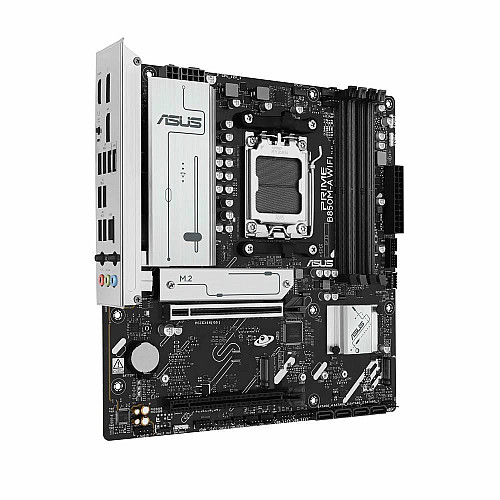 Материнская плата ASUS PRIME B850M-A WIFI sAM5 B850 4xDDR5 M.2 HDMI DP Wi-Fi BT mATX