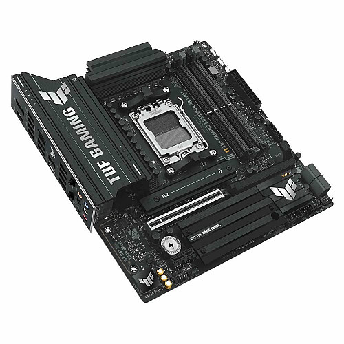 Материнская плата ASUS TUF GAMING B850M-PLUS WIFI sAM5 B850 4xDDR5 M.2 HDMI DP Wi-Fi BT mATX