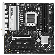 Материнcька плата ASUS B850M MAX GAMING WIFI sAM5 B850 4xDDR5 M.2 HDMI DP Wi-Fi BT mATX