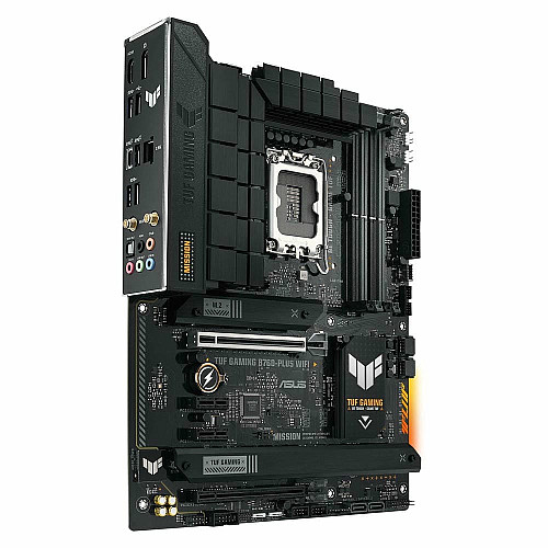 Материнская плата ASUS TUF GAMING B760-PLUS WIFI s1700 B760 4xDDR5 M.2 HDMI DP Wi-Fi BT ATX