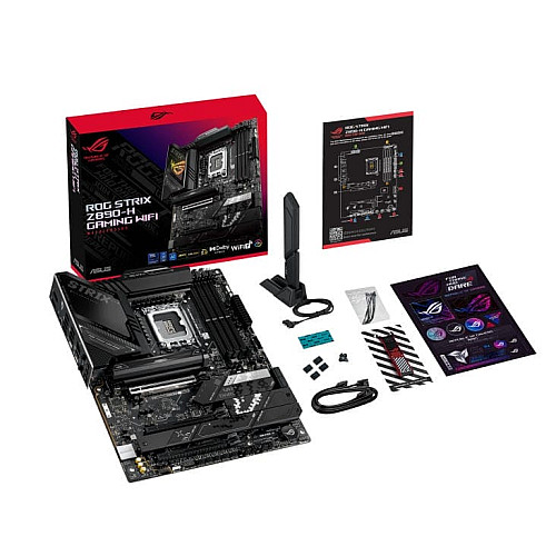 Материнская плата ASUS ROG STRIX Z890-H GAMING WIFI s1851 Z890 4xDDR5 M.2 HDMI DP Wi-Fi BT ATX