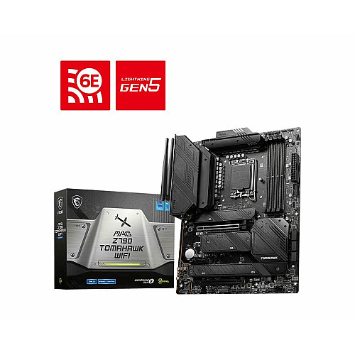 Материнская плата MSI MAG Z790 TOMAHAWK WIFI s1700 Z790 4xDDR5 M.2 HDMI DP Wi-Fi BT ATX