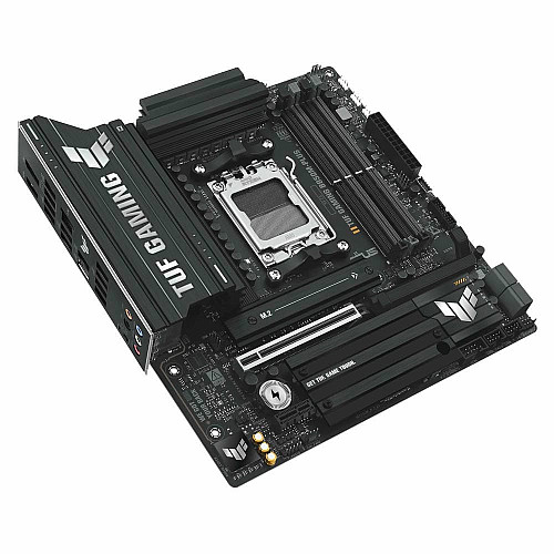 Материнская плата ASUS TUF GAMING B850M-PLUS sAM5 B850 4xDDR5 M.2 HDMI DP mATX
