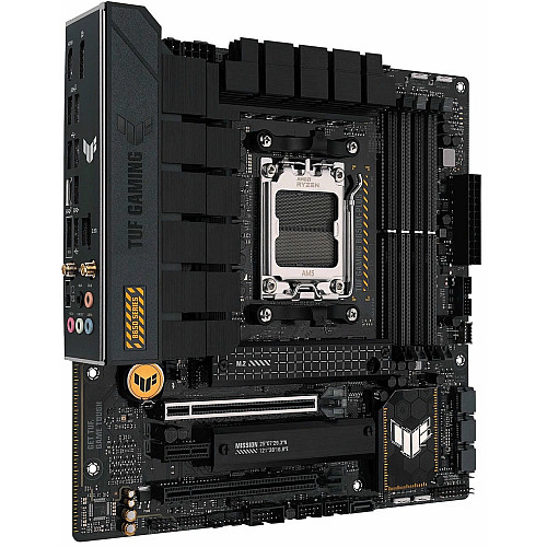 Материнская плата ASUS TUF GAMING B650M-PLUS WIFI sAM5 B650 4xDDR5 M.2 HDMI DP Wi-Fi BT mATX
