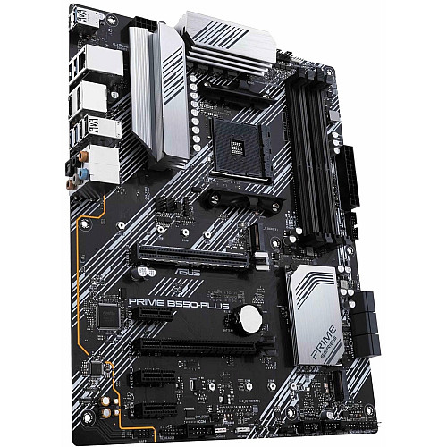 Материнская плата ASUS PRIME B550-PLUS sAM4 B550 4xDDR4 M.2 HDMI DP ATX