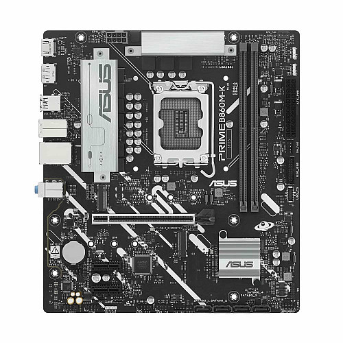 Материнская плата ASUS PRIME B860M-K s1851 B860 2xDDR5 M.2 DP HDMI Wi-Fi BT mATX