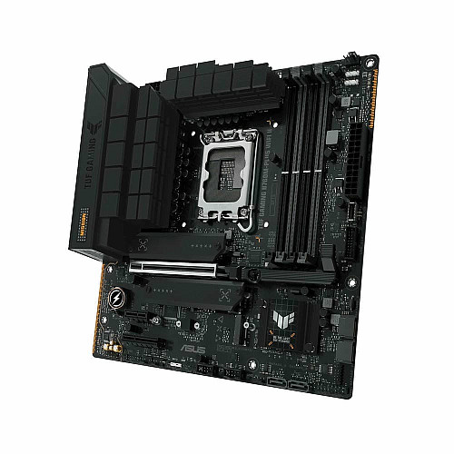 Материнская плата ASUS TUF GAMING B760M-PLUS WIFI II s1700 B760 4xDDR5 M.2 HDMI DP Wi-Fi BT mATX