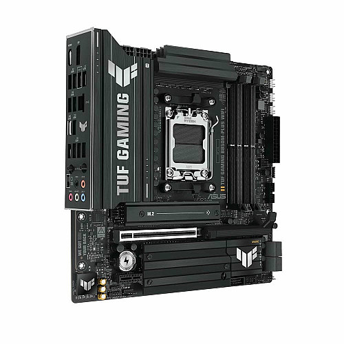 Материнская плата ASUS TUF GAMING B850M-PLUS WIFI sAM5 B850 4xDDR5 M.2 HDMI DP Wi-Fi BT mATX