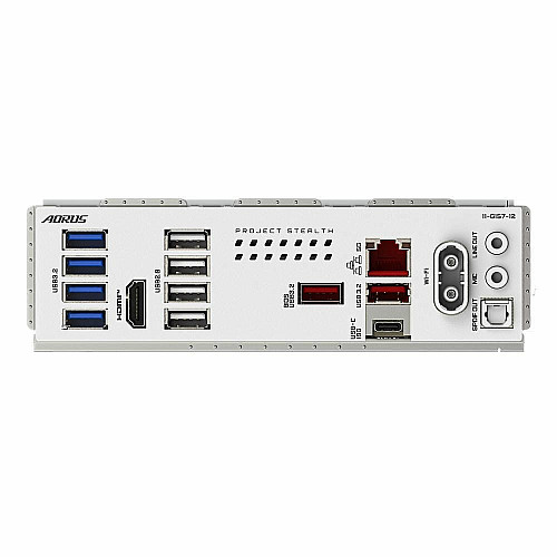Материнская плата GIGABYTE B850 A STEALTH ICE sAM5 B850 4xDDR5 M.2 HDMI ATX белый