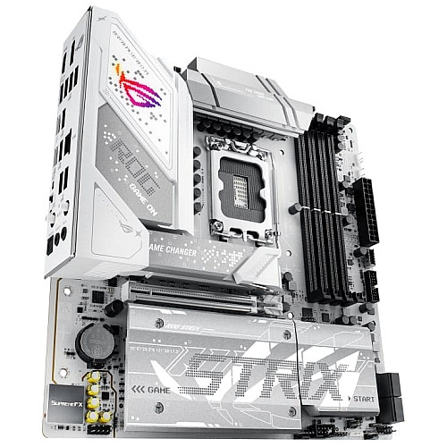Материнская плата ASUS ROG STRIX B860-G GAMING WIFI s1851 B860 4xDDR5 M.2 DP HDMI USB Type-C Wi-Fi BT mATX белый