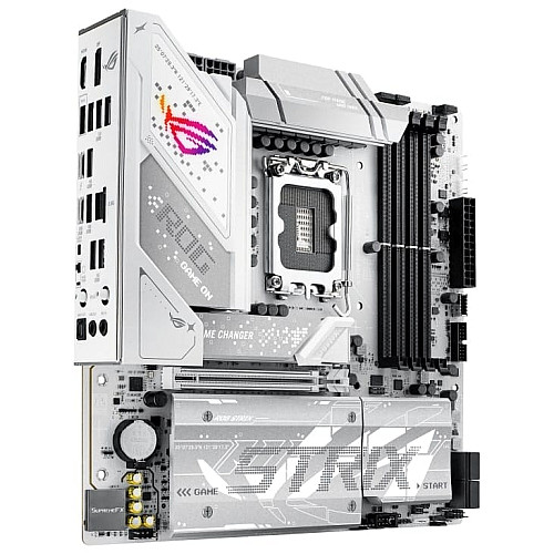 Материнская плата ASUS ROG STRIX B860-G GAMING WIFI s1851 B860 4xDDR5 M.2 DP HDMI USB Type-C Wi-Fi BT mATX белый